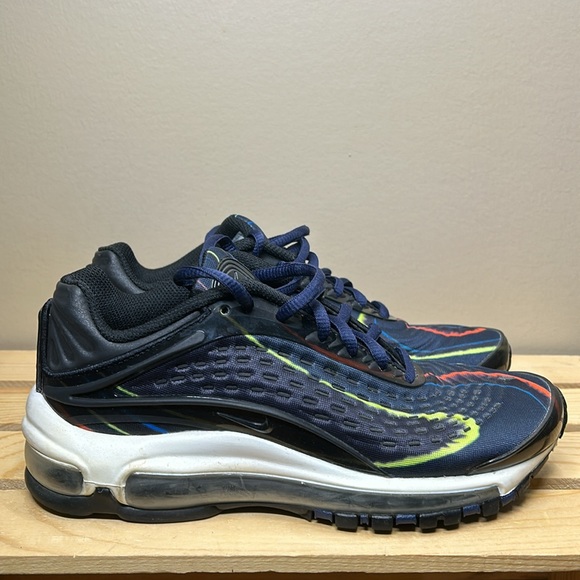 Nike Air Max Deluxe Black/Black-Midnight Navy (AR0115 001) - Picture 3 of 6